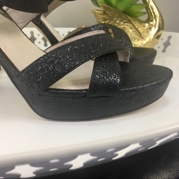 Michael Kors Gideon Sparkle Stiletto Leather Heels - Picture 5 of 8